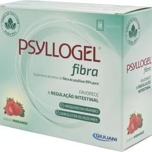 Psyllogel Fibra Morango 20 Saquetas