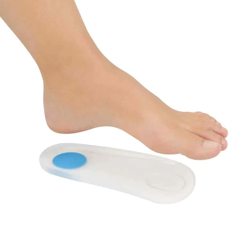 Palmilha de Silicone 3/4 com Piloto e Ponto Azul Ortho Pauher 5002 Par - Image 5