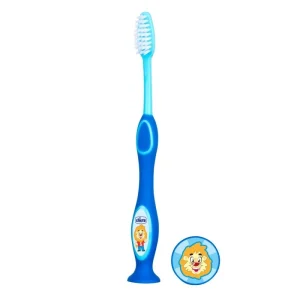 Chicco Escova Dentes de Leite Azul 3 a 6 anos