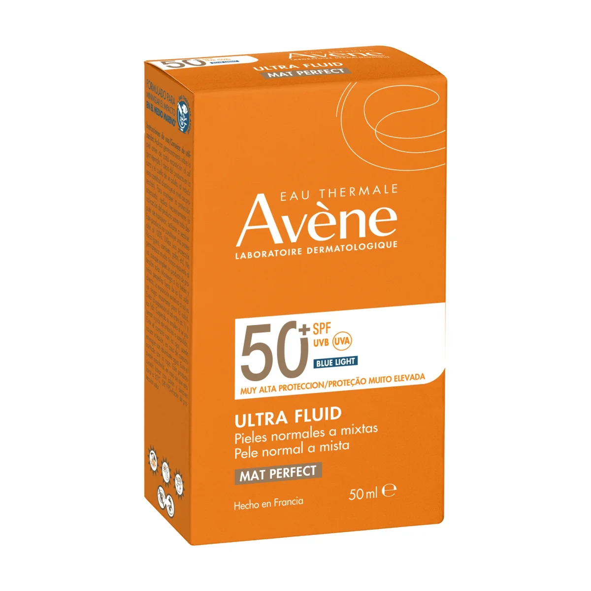 Avène Protetor Solar Mat Perfect Fluído com Cor SPF50+ 50ml - Image 3