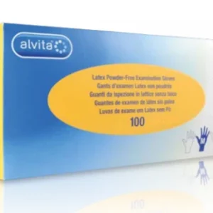 Luvas Exame Latéx Sem Pó M x100