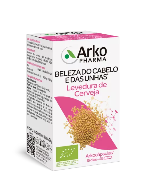 Arkocápsulas Levedura de Cerveja 45 Cápsulas