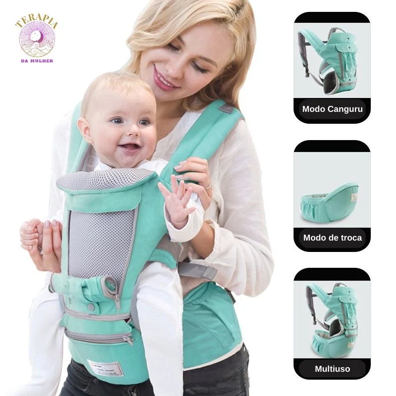 Bebê Transporte tipo Canguru - BabyTravel™