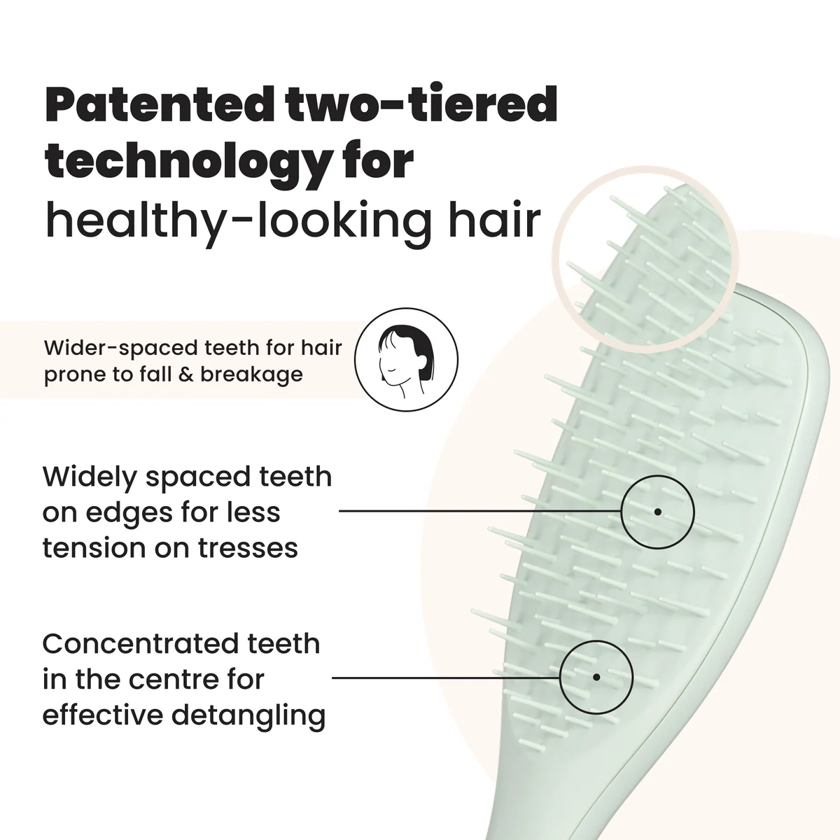 Tangle Teezer Escova Detangling Extra Gentle Eucalyptus - Image 5