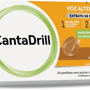 CantaDrill Sem Açúcar 24 Pastilhas