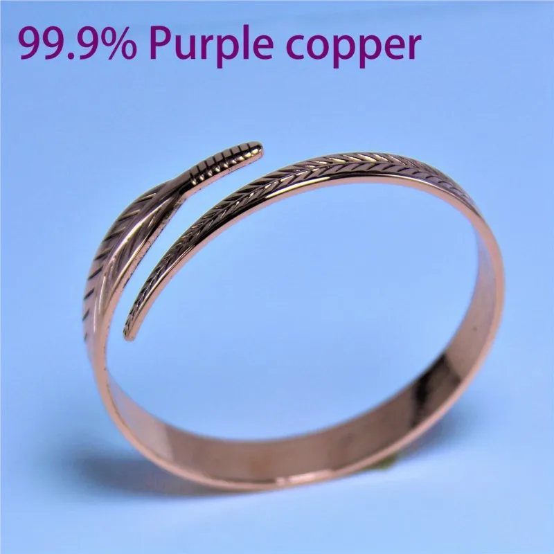 FeatherWing™ - Bracelete de Cobre Puro | Energia Ancestral e Proteção Espiritual - Image 5