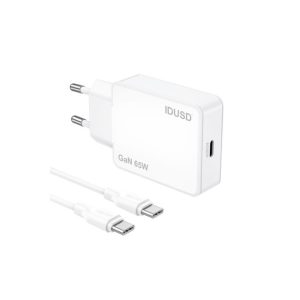 Carregador GaN PD65W 1C – PD USB-C – D346B