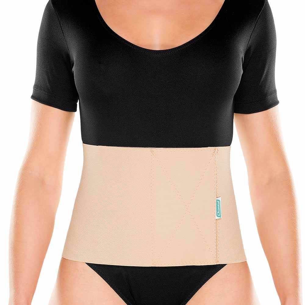 Faixa Abdominal Elástica Chantal - M - 25CM C/ BARBATANAS - Image 2