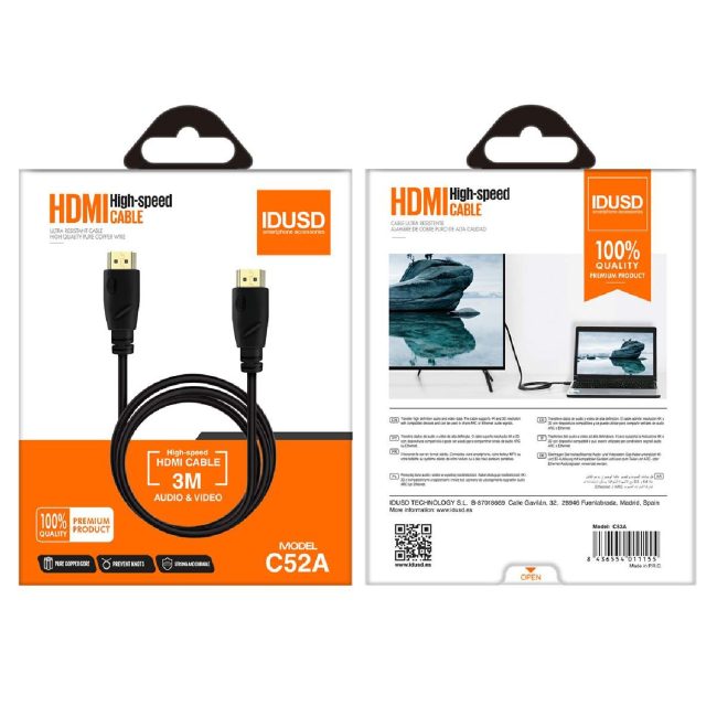 Cabo HDMI 1.4V 3M – C52A - Image 7