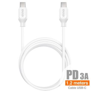 Cabo de Dados PD USB-C para USB-C 3A – C33B