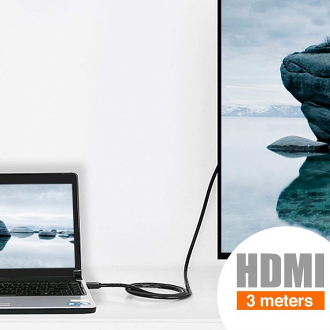 Cabo HDMI 1.4V 3M – C52A - Image 3
