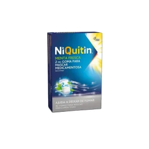 NiQuitin Menta Fresca MG, 4 mg x 30 gomas