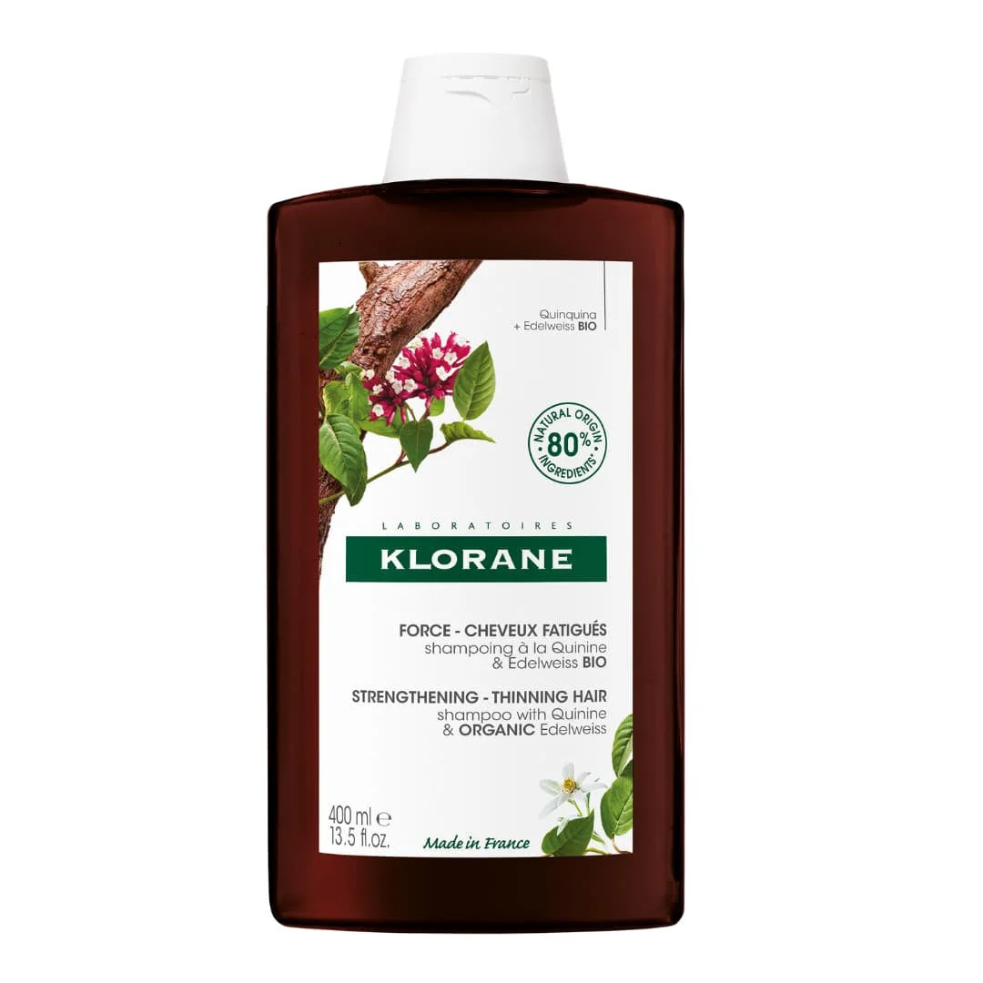 Klorane Capilar Champô Com Quinina & Edelvaisse Bio 800ml (2x400ml) - Image 3
