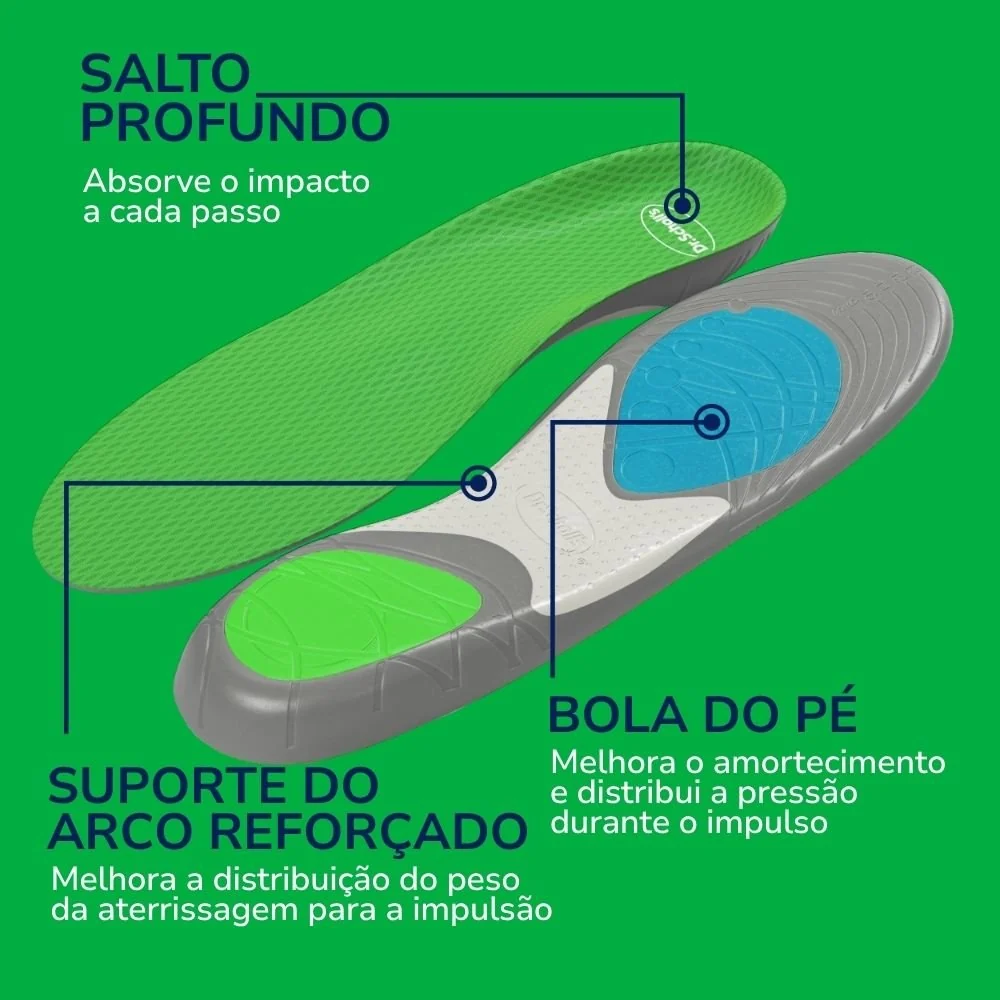 Palmilha para Corrida Dr Scholl 01 Par - Image 5
