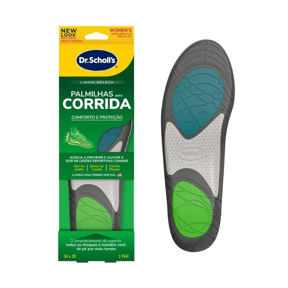 Palmilha para Corrida Dr Scholl 01 Par